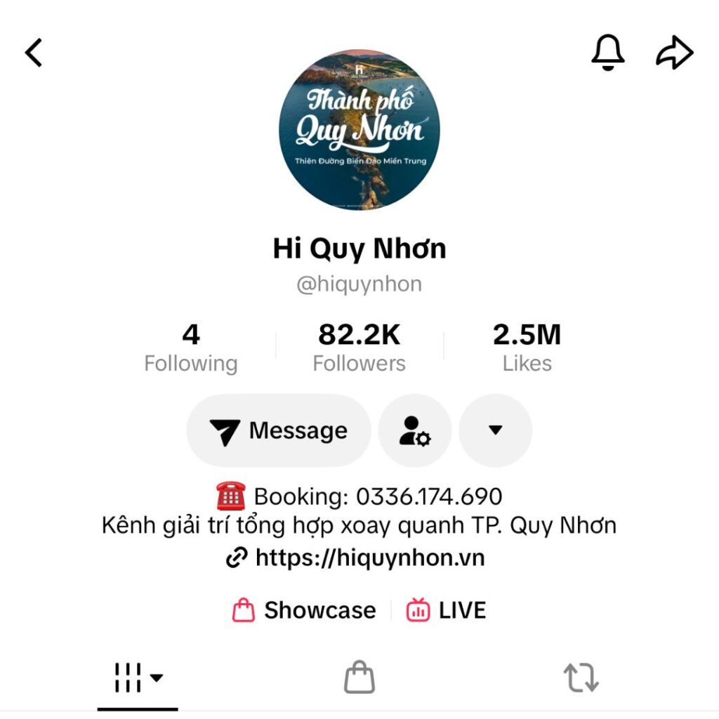 Hình ảnh kênh Hi Quy Nhơn thuộc quản lý Anet