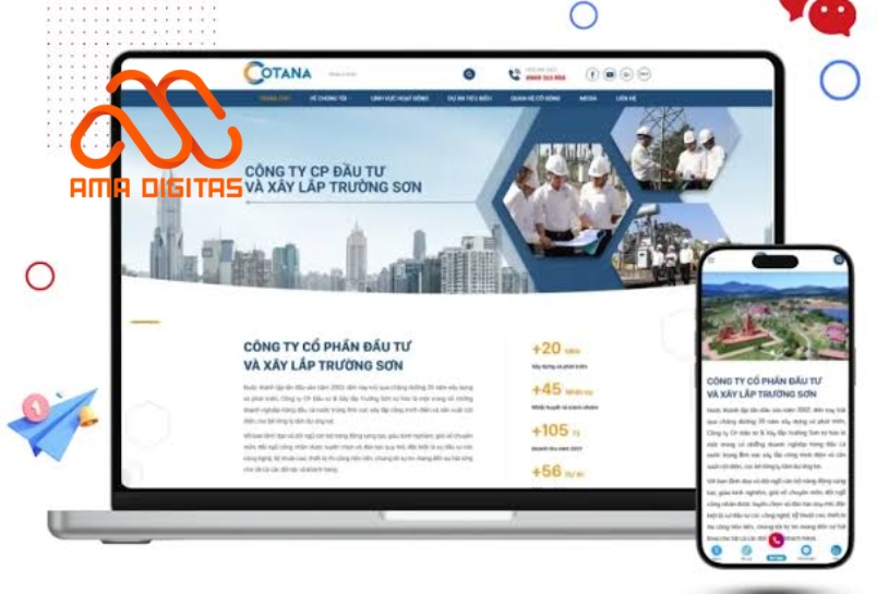 mẫu website bất động sản đẹp