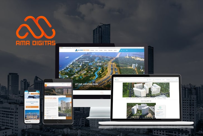 thiết kế website bất động sản đẹp